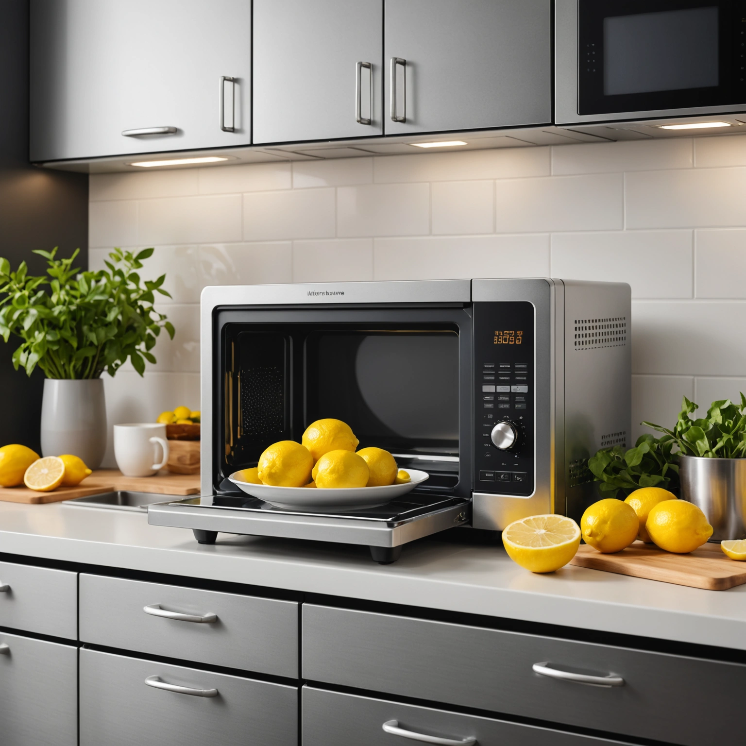 Как убрать запах в микроволновке: эффективные и проверенные методы с лимоном и содой