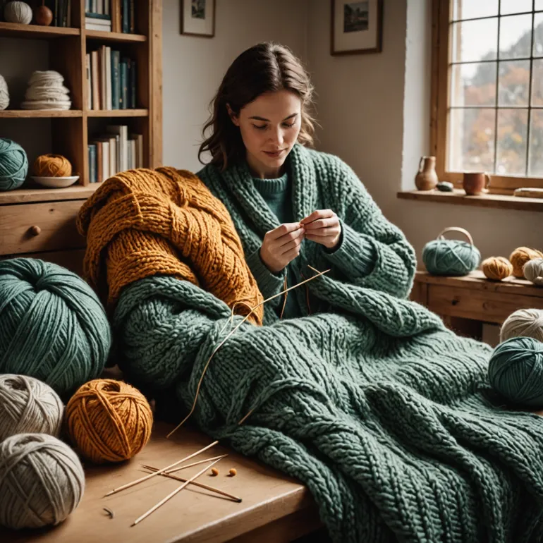 Вязание: искусство, которое объединяет красоту и простоту