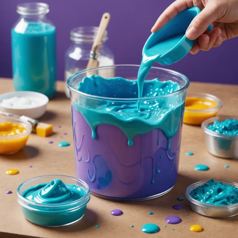 Как сделать лизуна из клея ПВА: Простой рецепт для творческих и любознательных