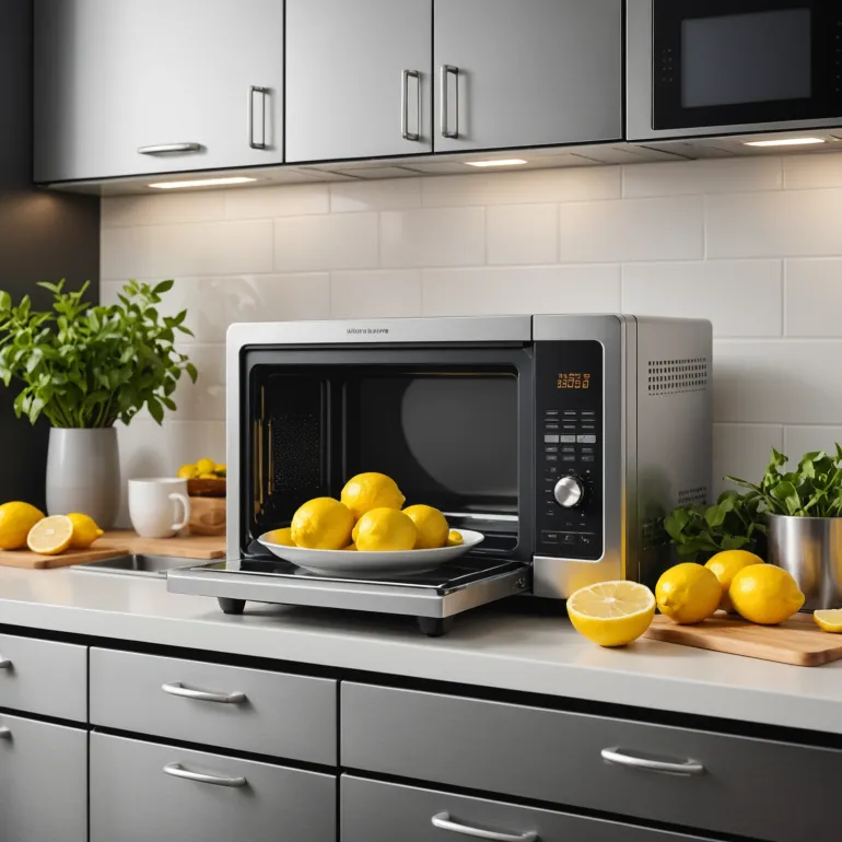 Как убрать запах в микроволновке: эффективные и проверенные методы с лимоном и содой