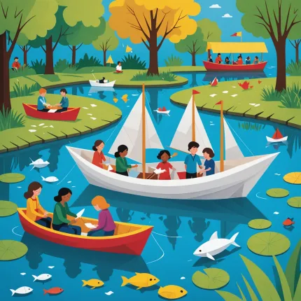 Как сделать кораблик из бумаги который плавает: Непотопляемый и увлекательный проект для всех возрастов