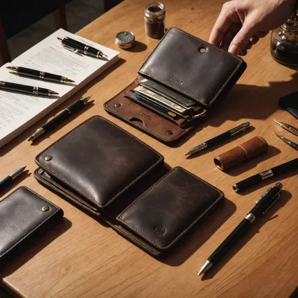 Как почистить кожаный кошелёк: От чернил и других загрязнений